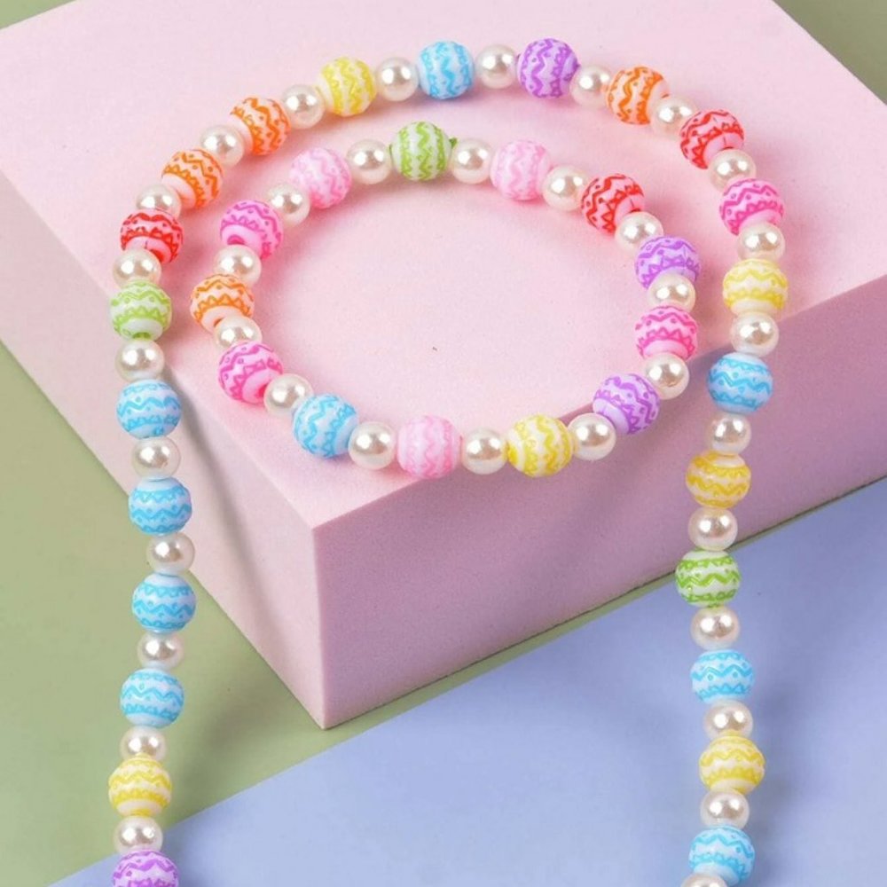 Girl's Necklace & Bracelet Set